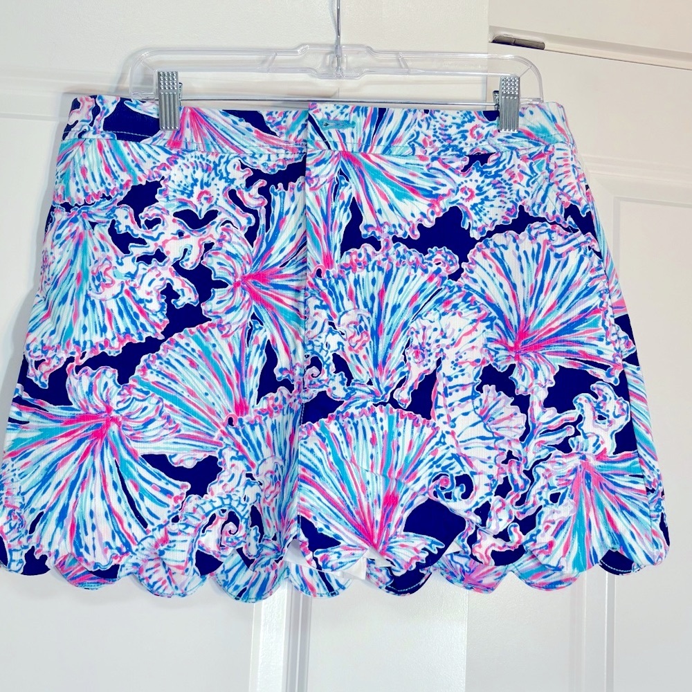 Lilly Pulitzer Collette Deep Sea Navy Skort
